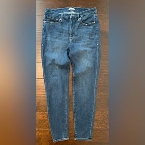 Women’s Good American Good Legs Blue Skinny Jeans GAGL899- Size 16